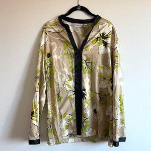 NWT Chico's Silky Button Tunic